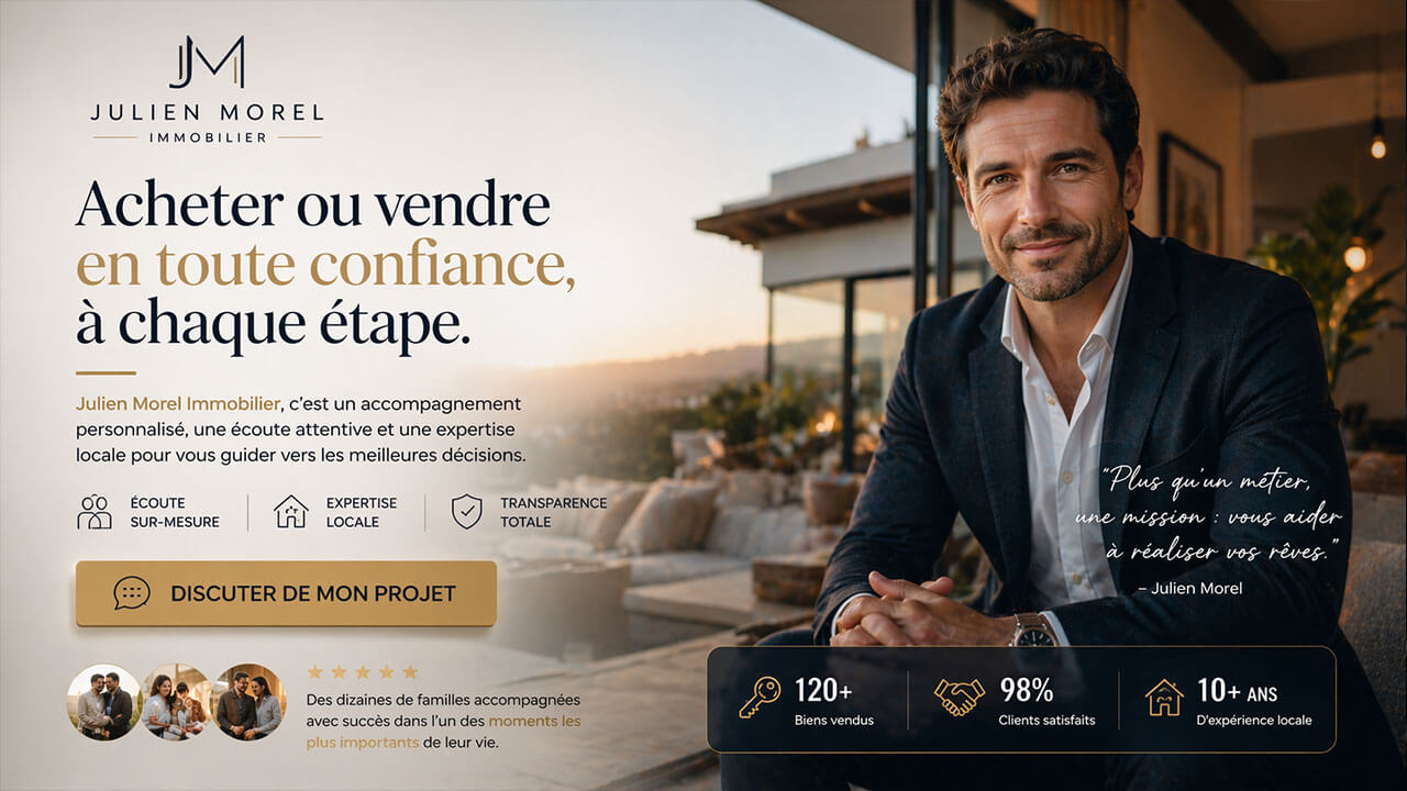 Exemple de site pour agence immobilière