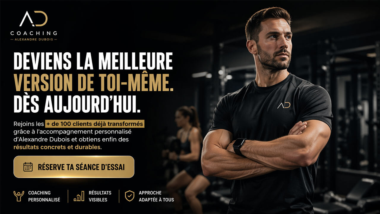 Exemple de site pour coach sportif